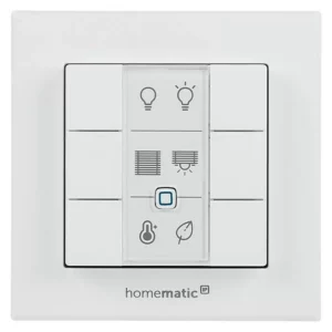 Interrupteur Mural sans Fil IP Homematic HmIP-WRC6