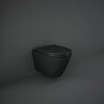 WC Suspendu Rak Ceramics Feeling Mural Noir