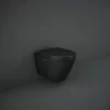 Abattant Lunette de WC Rak Ceramics Feeling Noir