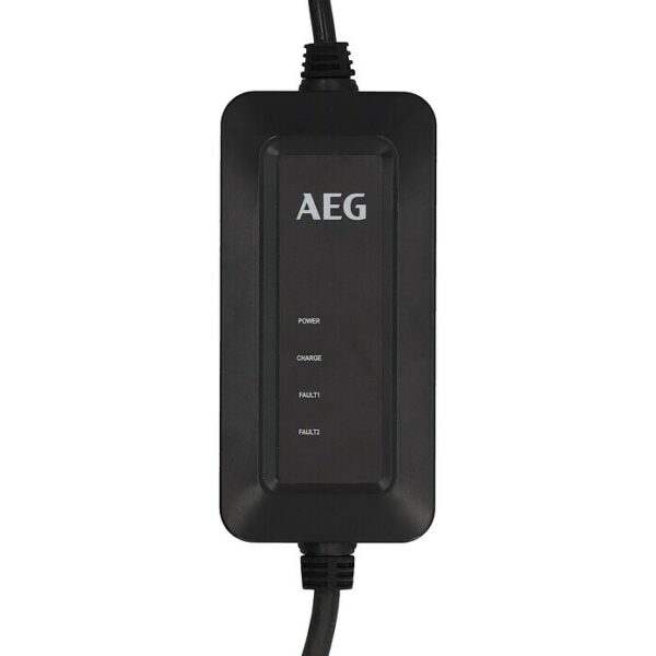 Câble de charge pour véhicule AEG avec prise Schuko vers prise de type 2